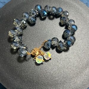 Blue Beaded Bracelet
